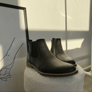 Alpine Swiss Black Boot - Men